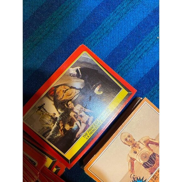Vintage 1977-1983 OPC Star Wars Series 5 Trading Card Lot & ROTJ PR-MT - Picture 4 of 12